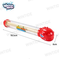 WANNA MAGIC Orange Dinosaur, nouveau design de forme, jouet lance-eau rotatif en plastique, unisexe, pour enfants, été, piscine, plage
