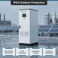 Solution de stockage d'énergie JApower 100 kWh 144 kWh Batterie tout-en-un ESS avec onduleur hybride pour applications industrielles et commerciales