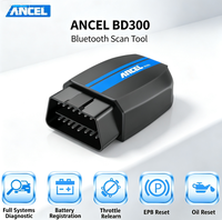 Escáner OBD2 ANCEL BD300 para BMW, Herramienta de Diagnóstico Completo del Sistema, Registro de Batería, Reinicio EPB, Servicio de Cambio de Aceite para BMW, Mini, Rolls-Royce
