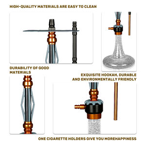 <span class=keywords><strong>Chicha</strong></span> de taille moyenne de 55 cm, exportée en Égypte, au Canada, en Russie et en <span class=keywords><strong>Allemagne</strong></span>, ensemble complet de <span class=keywords><strong>chicha</strong></span>, narguilés de luxe - Product Image 5