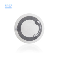 Autocollant NFC pour contrôle d'accès, design personnalisé, PVC imperméable, durable, imprimable, blanc vierge, ISO 14443A