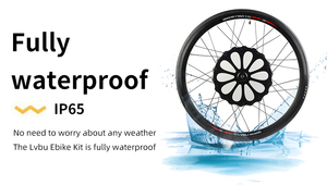 Kit de Conversión de Motor Eléctrico Inteligente Inalámbrico TODO <span class=keywords><strong>EN</strong></span> UNO, Diseño 2026, Piezas Personalizadas para Bicicletas Eléctricas, Motor de Buje Delantero - Product Image 6