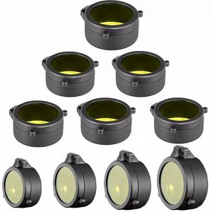 퀵 플립 아이 프로텍트 렌즈 커버 캡 스프링 업 구경 오픈 대물 캡 29 크기 사냥 제품 용 대처 커버 - Product Image 3