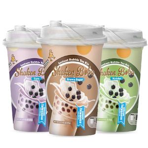 ALODY Préparation de thé aux bulles de taro biologique pré-mélangée avec un ensemble de 3 tasses - Product Image 2