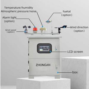 High Accuracy AQMS Gas Analyzer System Outdoor Air Quality Monitoring Devices for Environment Testing S520 Ambient Air Monitor - Product Image 3