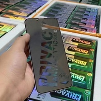 Protection d'écran en verre trempé anti-statique de qualité AAA, film anti-espion ultra-fin à couverture intégrale pour iPhone 16