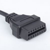 Cable de Conexión Convertidor de 5 Pines Automotrices a OBDII de 16 Pines