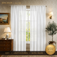 Cortinas Transparentes 100% Poliéster, para Proyectos Hoteleros, Tamaño Personalizado, Calidad Comercial, Translúcidas, para Hostelería, OEM