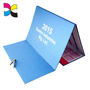 Venta al por mayor profesional de impresión personalizado 2020 Saddle Stitch llegada semanal mensual calendario de pared - Product Image 2