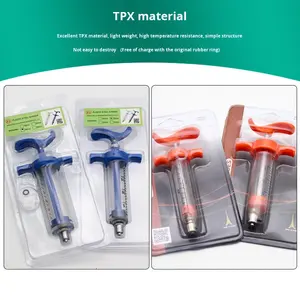 सूअरों के लिए निर्यात-प्रकार पशु चिकित्सा इंजेक्शन सिरिंज प्लास्टिक स्टील बीकर पशु भेड़ टीके सुई उपकरण - Product Image 4