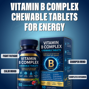 Suplemento Masticable con Sabor a Bayas y Complejo <span class=keywords><strong>B</strong></span>, Vitaminas <span class=keywords><strong>B</strong></span> Activas para Reparar el Cabello y Rejuvenecer la Piel, Apoyo Nutricional, Venta al Por Mayor - Product Image 4