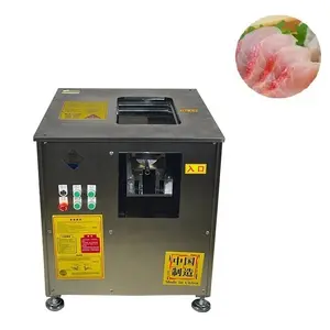 Machine commerciale entièrement automatique de filet de poisson frais haché de poisson-chat bon marché