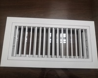Grille de ventilation linéaire sans cadre pour système CVC, pour salon moderne, blanc/RAL9016, garantie 1 an