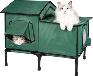 Abri <span class=keywords><strong>pour</strong></span> chat pliable imperméable et isolé de luxe <span class=keywords><strong>pour</strong></span> l'hiver, grand format, résistant aux intempéries, villa <span class=keywords><strong>pour</strong></span> animaux de compagnie, <span class=keywords><strong>maison</strong></span> <span class=keywords><strong>pour</strong></span> <span class=keywords><strong>chien</strong></span> - Product Image 1