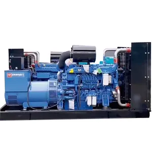 410kw 512kva di động kèm theo động cơ không khí đầu ra Chu kỳ làm mát Sản phẩm hot-bán không chổi than Trailer Máy phát điện diesel