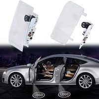 Projecteurs LED de logo pour portières de voiture Mazda – Accessoire sans fil, lampe d'accueil, éclairage fantôme 3D, projecteurs de courtoisie