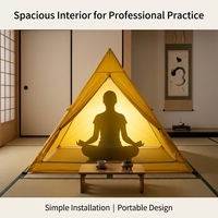 Pyramides d'Orgone de Luxe en Cuivre Pur à 99,99 %, Pyramides Égyptiennes en Laiton, Support Mobile en Forme de Pyramide, Cadre en Cuivre en Forme de Pyramide