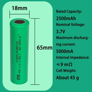 Batería de iones de litio Batería de litio recargable Almacenamiento de energía doméstica 18650 Batería de vehículo eléctrico de gran capacidad <span class=keywords><strong>12C</strong></span> - Product Image 6