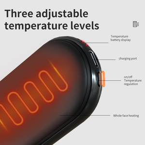 Hot Phong Cách Có Thể Sạc Lại Xách Tay Tay Ấm Hơn Ba Có Thể Điều Chỉnh Nhiệt Độ Mức Độ 2200MAh Pin Từ Tay Chân Ấm - Product Image 4