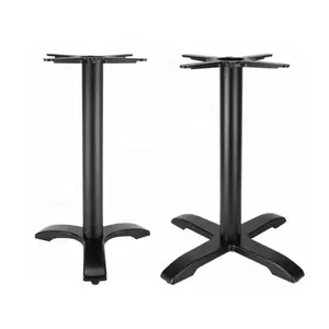 Modern Metal masa üsleri mobilya parçaları dökme demir mutfak aslan bacak masa fransız Cafe yemek Metal yemek masası bacaklar