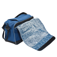 Sac bandoulière bleu JCMED, nouveau modèle, trousse de premiers secours et de survie avec fournitures médicales d'urgence essentielles
