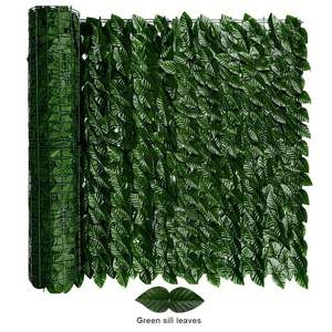 في الهواء الطلق فو الجدار الأخضر شاشة 05 متر بواسطة 1 متر 3 متر لوحة مع شبكة معززة للحديقة سياج الخصوصية وديكور المناظر الطبيعية - Product Image 1