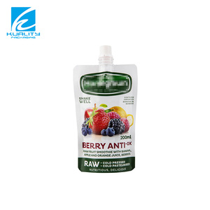 Tùy chỉnh đứng lên túi với vòi đầu cấp thực phẩm nhiều lớp nhôm lá mỏng cho đồ uống & nước sốt bia nước khoáng & vodka - Product Image 5