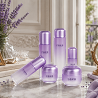 Ensemble d'emballages cosmétiques professionnels en verre 130ml 100ml 40ml 50g 30g, flacons à pompe et pots pour les grandes marques de produits de beauté mondiales