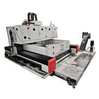 Machine de perçage et de taraudage CNC multifonctionnelle 15KW, diamètre de perçage 50mm, changeur d'outils automatique à roulement, refroidissement par eau, matériel d'usine