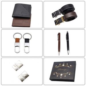 Men's Watch <b>Gift</b> Set Birthday <b>Gift</b> Watch Wallet Keychain Belt Pens Luxury Set <b>Gift</b> with Box - Product Image 3
