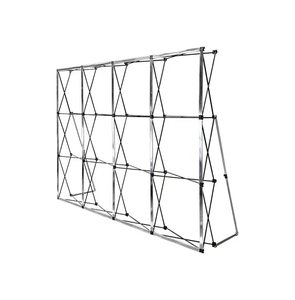 เหล็กไฟสำหรับงานหนัก, แม่เหล็กแบนแบนสำหรับฉากหลังแบนเนอร์ป็อปอัพที่ออกแบบได้เองชั้นวางของสำหรับงานนิทรรศการ - Product Image 5