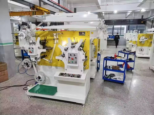Máquina de Impresión Flexográfica Automática de 6 Colores para Etiquetas de Cuello, Logotipos, Cintas de Tela, Cuidado de la Ropa y Prendas de Vestir - Product Image 3
