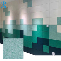 Panneau acoustique hexagonal en PET à réduction de bruit, installation facile, panneau en feutre acoustique pour la décoration de la pièce