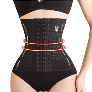 Faja Reductora <span class=keywords><strong>de</strong></span> Cintura <span class=keywords><strong>de</strong></span> Alta Calidad en Spandex y Nailon, con Logotipo Personalizado, Transpirable y Flexible, Moldeadora <span class=keywords><strong>de</strong></span> Abdomen para Mujer, Uso Diario y Entrenamiento - Product Image 1