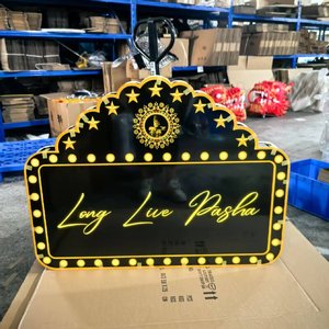 Lập trình cuộn màn hình Bảng tin LED chiếu sáng điều khiển từ xa đầy màu sắc màn hình lớn cầm tay - Product Image 4