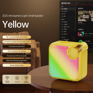Enceinte Bluetooth Portable 2025 avec Lumières Ambiance RGB Son Surround 360° Stéréo HIFI Sans Fil <span class=keywords><strong>pour</strong></span> Maison, Extérieur et Voyage - Product Image 2
