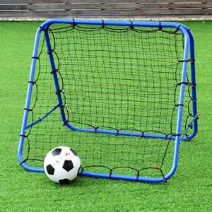 Rebounder Football <span class=keywords><strong>Rebound</strong></span> Net Sports Bounce Wall Fabriqué en Acier Cadre Bleu - Product Image 6