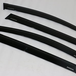 Nouvel Arrivage Déflecteur de Vent Noir en Filet pour Vitre de Portière, Décoration de Voiture, Pare-Soleil pour Toyota INNOVA 2016-ON - Product Image 4