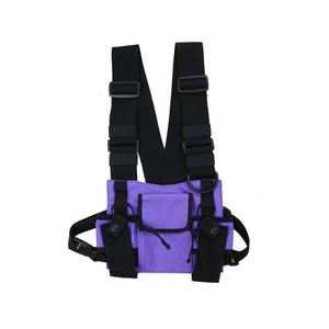 Factory Waterproof <b>Nylon</b> Outdoor Tactical Vest Multifunctional Chest Bag <b>Backpack</b> Polyester Lining Zipper Fashion for Men Women - Product Image 2