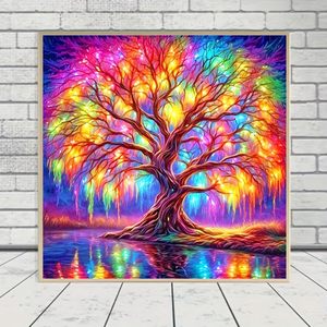 Kit <span class=keywords><strong>de</strong></span> <span class=keywords><strong>Peinture</strong></span> Diamant 5D Moderne Fleur <span class=keywords><strong>de</strong></span> Vie <span class=keywords><strong>en</strong></span> Tissu Écologique, Fait Main DIY pour Enfants et Adultes, Perles Rondes - Product Image 1