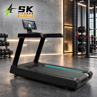 Tapis roulant commercial SK-TX3, vente en gros directe d'usine en Chine, équipement de gym OEM ODM, logo personnalisé pour projets de salles de sport commerciales