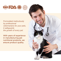 Logo privé personnalisé d'usine soins de santé pour animaux de compagnie et supplément poudre dentaire de soins dentaires pour chiens pour des dents propres et une haleine fraîche