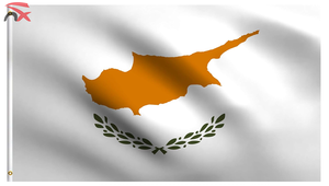 Рекламная оптовая продажа, 3 Х5 футов, полиэстер, праздничный баннер, Национальный день, флаги Cypriot Cyprus - Product Image 2