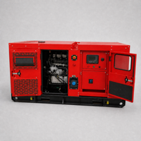 Groupe électrogène diesel silencieux 60 kW 75 kVA 50 Hz 480 V, moteur LINGGE, ATS, faible bruit, usine chinoise