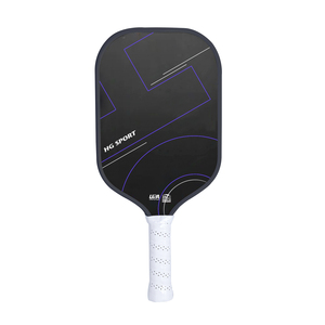 Raquette de pickleball HG <span class=keywords><strong>Sports</strong></span> Hexgrit <span class=keywords><strong>Paddle</strong></span> Pro OEM de haute qualité, noyau entièrement en mousse, raquettes de pickleball en fibre de carbone pour adultes - Product Image 2
