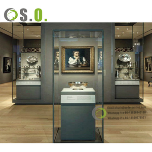 Vitrina de exhibición antigua para exhibición de museo <span class=keywords><strong>escaparate</strong></span> Led Museo vidrio laminado - Product Image 2
