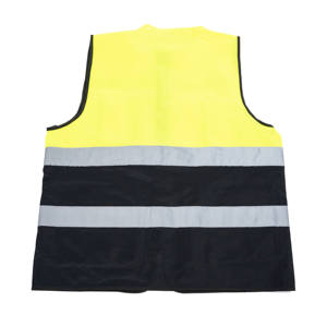 سترة سلامة عاكسة عالية الوضوح سترة بناء حركة المرور مع جيب وظيفي - Product Image 6