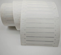 Étiquette adhésive RFID UHF personnalisée pour le suivi des livres de bibliothèque