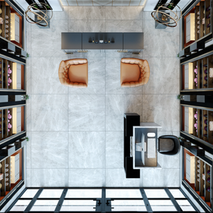 ตู้โชว์น้ำหอมแบบกำหนดเองสำหรับตู้โชว์เครื่องสำอางดีไซน์ภายในร้านน้ำหอมที่ทันสมัย - Product Image 3