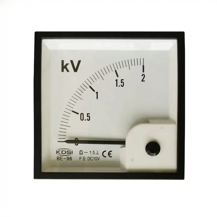 KDSI CE marked BE-96 DC10V 2KV analog ammeter and voltmeter